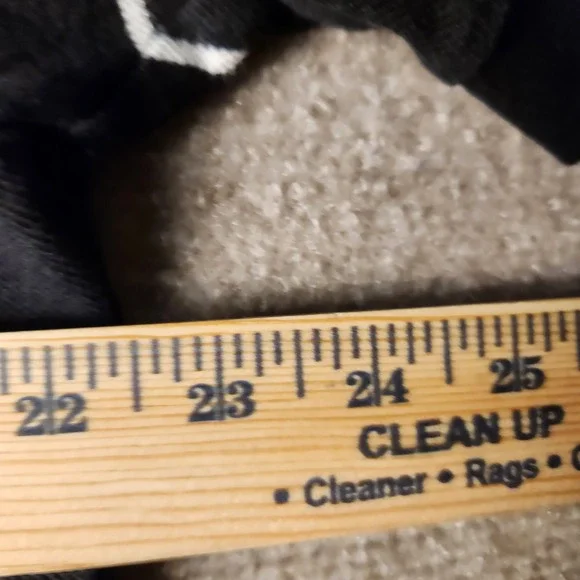 Polo Ralph Lauren Mens Large Black White Striped Short Sleeve Pique Polo Shirt - Picture 4 of 7